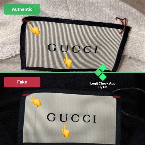 how to spot fake gucci sweater